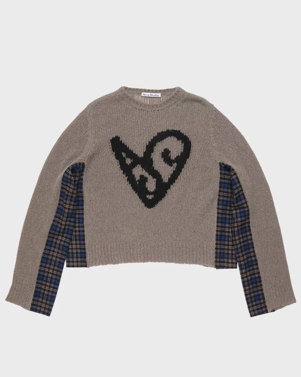 Acne Studios   Sweater Relaxed Fit Deconstructed Heart  